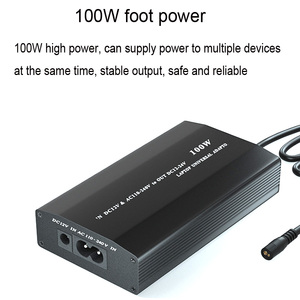 100W多機能ノートブックアダプターホーム + カー2 in 1 USB出力電源アダプター付き - Product Image 4