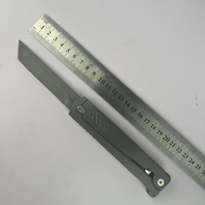 Hot SKD-11Stainless thép trọng lực bỏ túi dao sắc nét cơ khí dao dành cho người lớn quốc phòng dao với vành đai di động Clip - Product Image 6