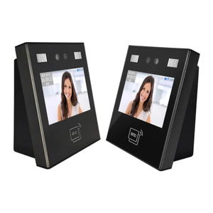 Máquina terminal de reconocimiento facial dinámico para cámara Ai, soporte base 3D Linux para sistema de acceso de apertura de puerta de asistencia - Product Image 1