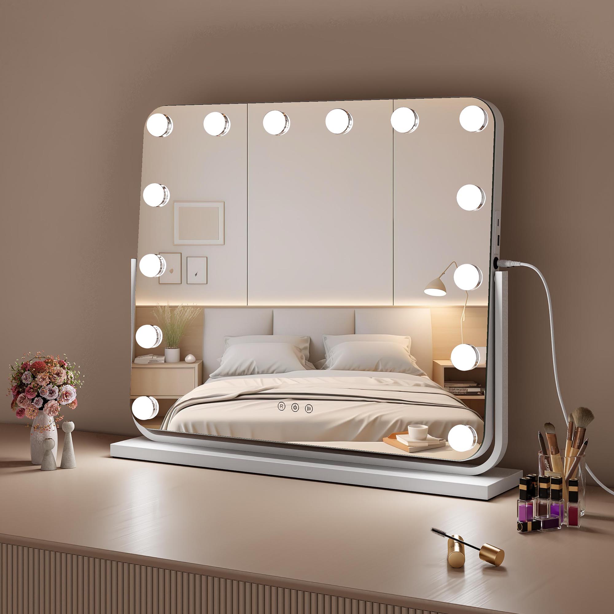 DP225 Bulb Vanity Mirror