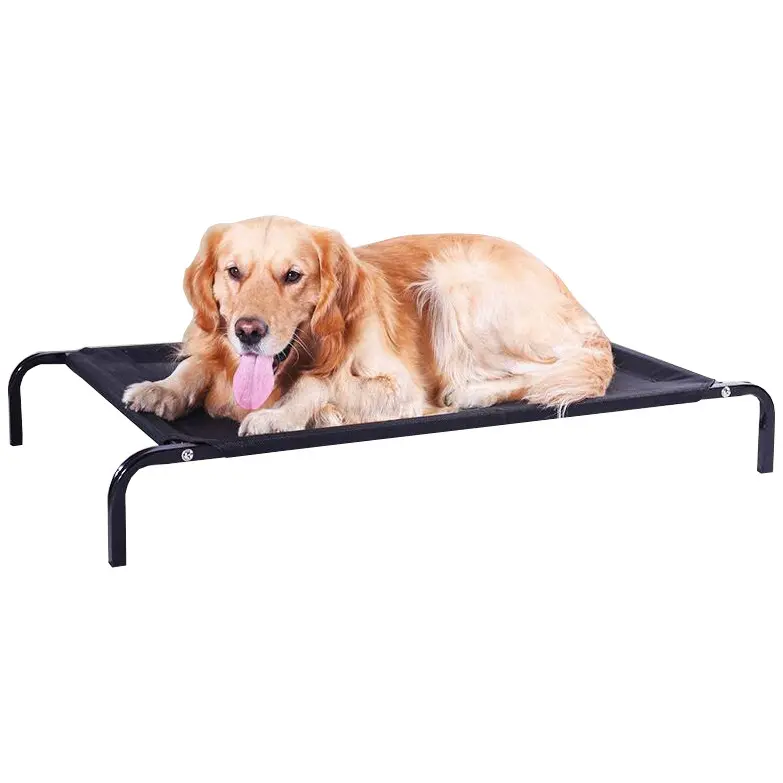 Summer breathable elevated dog bed pet bed for pet travel & outdoors