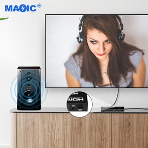 Equipo de audio y video 1080P 60Hz Conmutador sin costuras 4 en 1 Salida HDMI Quad Multi Viewer HDMI Multiviewer 4x1 con control remoto IR - Product Image 5