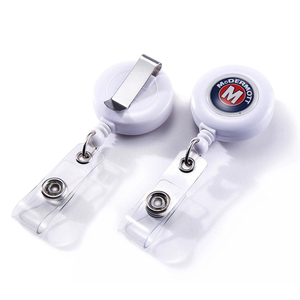 定制伸缩拉线Yoyo身份证护士徽章卷轴卡座展览名称标签学校用品办公配件