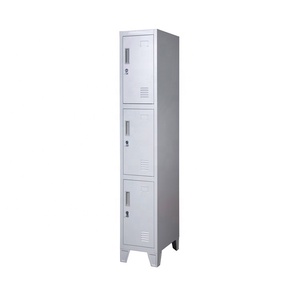 带脚的冷轧钢储物柜廉价员工储物柜定制金属储物柜 - Product Image 1