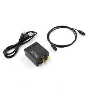 Óptico Coaxial Toslink Digital a analógico convertidor de Audio adaptador RCA L/R 3,5mm - Product Image 1