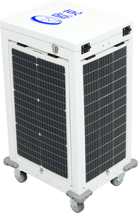 Solución de vigilancia de cámara de red de remolque de seguridad de despliegue rápido con energía solar todo en uno para sitios de construcción - Product Image 4