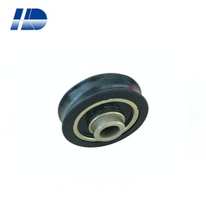 Rolamento de rolo de polia revestida plástica 608 2rs para janela deslizante e porta