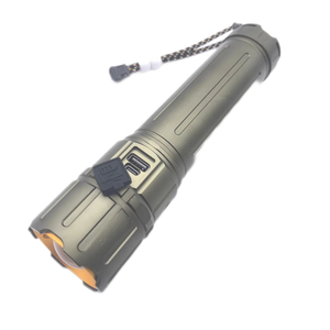 Многофункциональный светодиодный фонарик USB выход зарядка лазерный чип супер яркость алюминиевый сплав факел для кемпинга наружного использования - Product Image 1