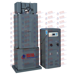 Máquina de prueba de tracción Universal hidráulica con servocontrol de computadora para probador de resistencia a la tracción de barras de refuerzo 1000KN - Product Image 1