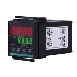 CH102 CH402 CH702 CH902 Termostato inteligente Entrada universal PID Interruptor de controlador de temperatura de carcasa corta OEM personalizable - Product Image 1