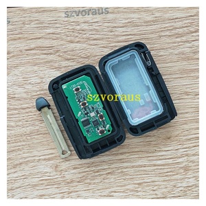สำหรับ2010-2011 Toyota Prius ถึง3 + 1ปุ่มสมาร์ทคีย์ไม่มีโลโก้ (314.3MHz/4D Chip/5290/a/c) FCC ID: HYQ14ACX ** - Product Image 5