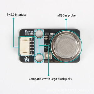 Sensor de calidad del aire, módulo de detección de humo, alcohol y gases nocivos, interfaz antirretroceso PH2.0 para Arduino/ESP32, 1 unidad