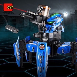 Robot de juguete a Control remoto para niños, juguete de lucha de pulpo, disco de bala suave - Product Image 4