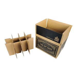 OEM可回收12包盒装纸箱饮料定制纸板包装盒 - Product Image 3