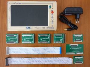 TV160 7th Generation LVDS Turn <strong>VGA</strong> Converter With Display LCD/LED TV Mainboard Tester for Lcd Led TV Kit Repairs - Product Image 6