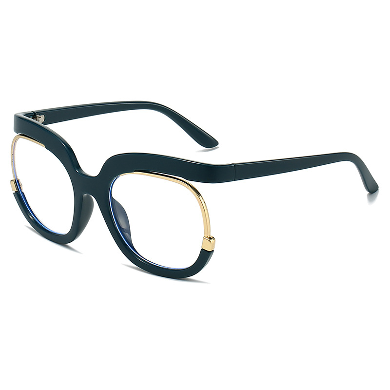 Black and green frame