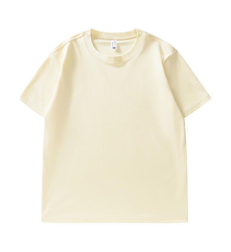 เสื้อยืดสีแอปริคอท