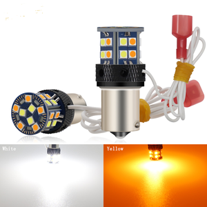 Yosovlamp รถไฟเลี้ยว LED 1156 BAU15S 7440 รถไฟวิ่งกลางวัน 2.5W กระพริบไฟเลี้ยว