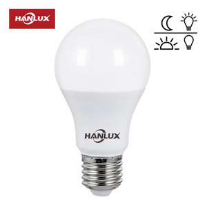 Hanlux מכירה לוהטת Led אור AC100V A60 7.8w 60WE PIR MOTION חיישן LED הנורה