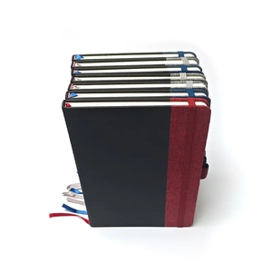 Hot Selling Multi Color <strong>Elastic</strong> <strong>Strap</strong> Fabric Notepad Hard Cover A5/A6 Journal <strong>Notebook</strong> With <strong>Custom</strong> Logo for Office - Product Image 1