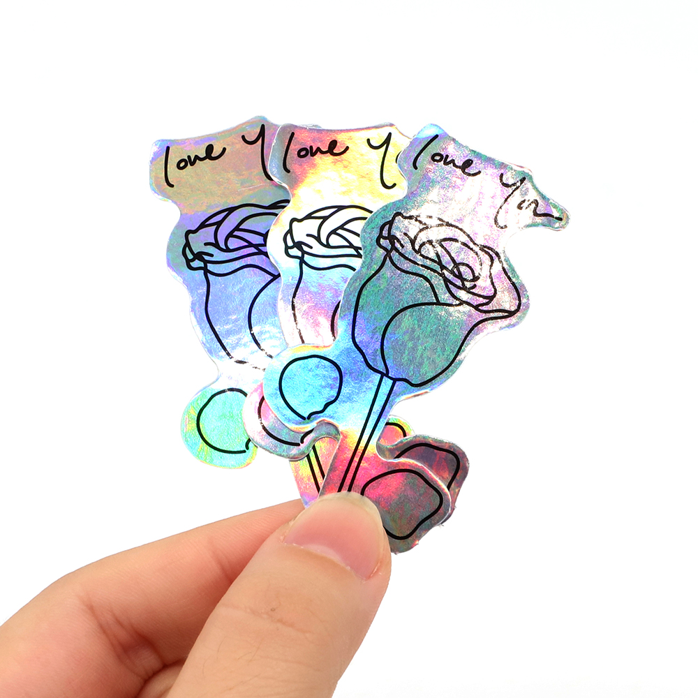 Découpé avec des matrices sticker3