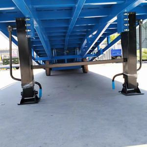Rampa de muelle de carga móvil ajustable en altura Rampa de contenedores de remolque Plataforma de muelle de descarga remolcable con certificación CE - Product Image 2