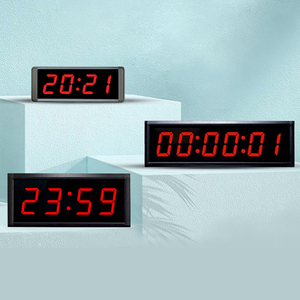 ZX-timer 4/6 cifre multifunzione Countdown intervallo di allenamento telecomando 5-10 pollici LED orologio Timer per riunioni sportive - Product Image 2
