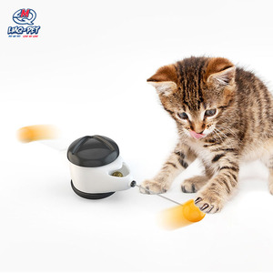 Interativa brinquedos do gato <span class=keywords><strong>com</strong></span> <span class=keywords><strong>catnip</strong></span> equilíbrio brinquedo do carro do balanço varinha gato animais de estimação