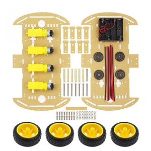 Smart Kit da Auto 4WD di Smart Robot Car Chassis Kit con Speed Encoder e Contenitore di Batteria per ardu Kit Fai Da Te - Product Image 6