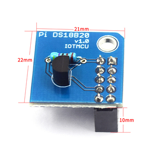 Raspberry Pi DS18B20 Temperatur sensor modul I2C/IIC Temperaturer kennung für Raspberry Pi
