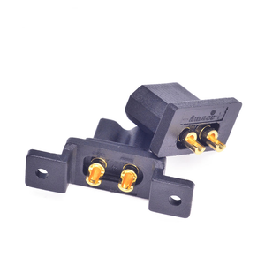 Amass เต้ารับตัวผู้และตัวเมีย XT30G XT30 XT30U ขั้วต่อปลั๊ก XT30UPB พร้อมสกรูสำหรับตัวควบคุมโดรนเครื่องบินบังคับวิทยุ FPV - Product Image 5