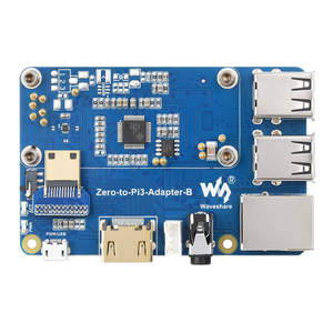 Ahududu Pi sıfır 2W 3B adaptörü için alternatif çözüm ahududu Pi 3 Model B/B + teknede 4-ch USB portları 100M Ethernet portu