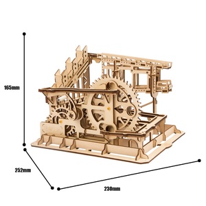Robotime Rokr Lắp Ráp Vui Đồ Chơi Trò Chơi Bằng Đá Cẩm Thạch Chạy 3D Câu Đố Bằng Gỗ Cho Người Lớn - Product Image 2