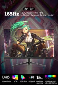 Asano OEM &amp; ODM Wide Flat Screen Gaming 2K <strong>Monitors</strong> 165Hz <strong>Computer</strong> 24 27 32 Inch <strong>Monitor</strong> Gaming Pc - Product Image 6