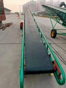 Beweglichen teleskop förderband für laden und entladen logistik lkw container