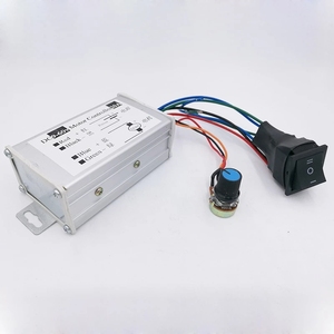 DC 9-60 V PWM Gleichstrommotor-Geschwindigkeitsregler stufenlos 12 V 24 V 60 V MAX 20 A Impulsbreitenmodulator Motorgeschwindigkeitsregler-Schalter brandneu - Product Image 3