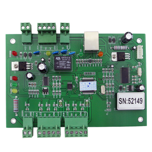 TCP/IP basado en la Web, sistema de seguridad de Control de acceso de la placa principal para torniquete