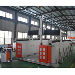 高精度木工船建筑泡沫机械用5轴数控刳刨机15/17kw ATC主轴伺服电机 - Product Image 2