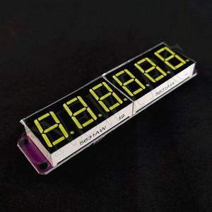 MAX7219 0,56 Zoll 6-Bit-Digital-LED-Anzeige 7-Segment-Modul 5 Farbe Verfügbar für Arduino STM32 STC AVR ESP32 geschweißt