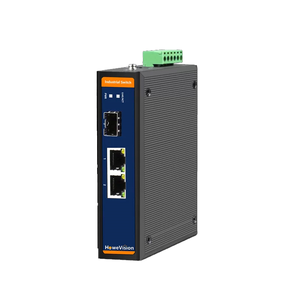 IPカメラCCTV 100% イーサネットネットワークPoEスイッチ用の2x10/100Mおよび1x12V 57V SFPアップリンクを備えた売れ筋3ポートPOEスイッチ - Product Image 2