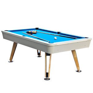 Bàn bida gia đình Mỹ trong nhà 8 feet (209cm), khung gỗ chắc chắn, túi da thật, đệm thép không gỉ, bền bỉ - Product Image 6