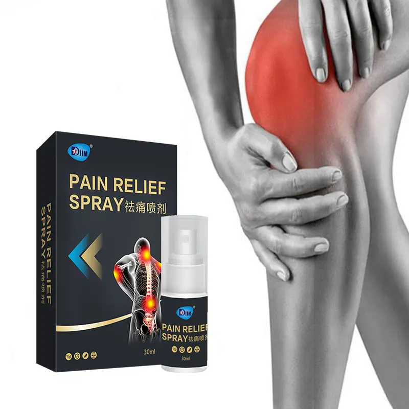 Spray per alleviare il dolore reumatismi artrite distorsione muscolare dolore alla vita del ginocchio spalla posteriore erbe Spray