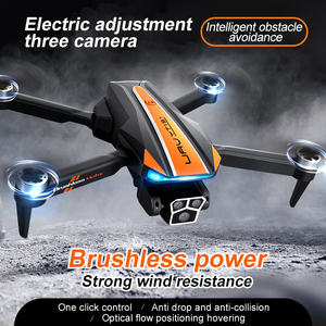 Yeni YT151 fırçasız motor Drone 4 eksen uçak elektrik ayarı 4K FPV 3 kameralar ile optik akış engel kaçınma - Product Image 2