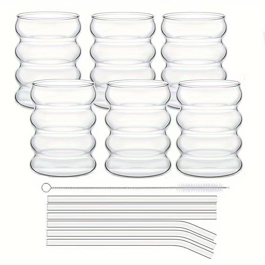 Transparent 66 Straws Straw Brush