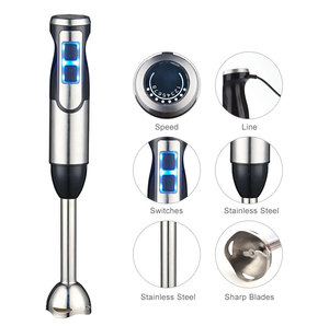 Blender seti güçlü el mikseri 1000W çok amaçlı daldırma 8 In 1 Metal Blender el blenderi - Product Image 2