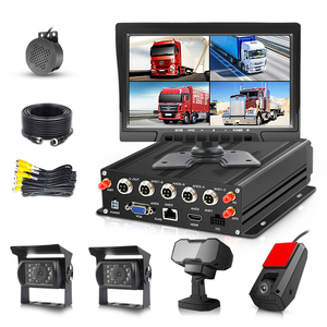 4CH 1080P HD mdvr 10.1inch màn hình hộp đen kỹ thuật số Video Recorder Xe Xe tải GPS 4 gam Wifi DMS ADAS an toàn máy ảnh xe buýt - Product Image 6