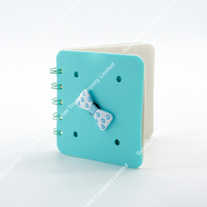 Quaderno a bobina morbida a 4 stile con copertina quadrata e rotonda rilegata a spirale in pelle e carta per regali o diario usa graziosi Mini taccuini - Product Image 6