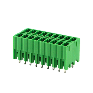 Conectores de cable de doble hilera para pcb, conectores de terminales de empuje macho, paso de 3,5mm - Product Image 1