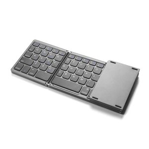 Slim Portable Folding Full Size Foldable <strong>Keyboard</strong> With Number Keypad Universial for Tablet Pc Mobile Phone <strong>Keyboard</strong> - Product Image 2