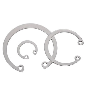 LSM 304不锈钢紧固件弹簧孔弹性挡圈带内C型孔扣M3-M210 GB893轴承扣 - Product Image 4
